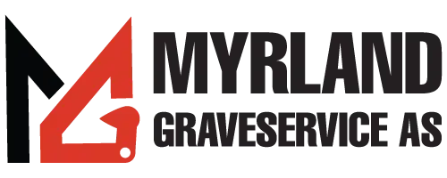 Myrland Graveservice As logo